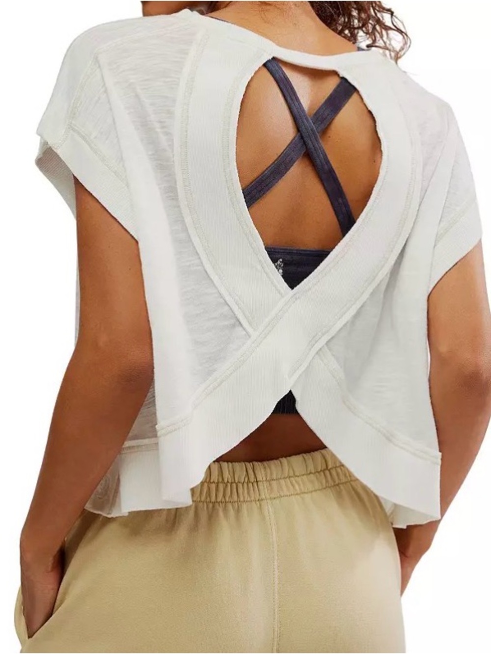 Free people movement Women's white (most like of white)Open-Back XS